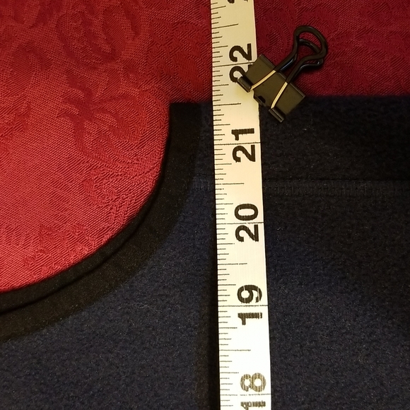 🌴 NWT Izod Navy Blue Vest UNISEX Medium - Picture 8 of 9